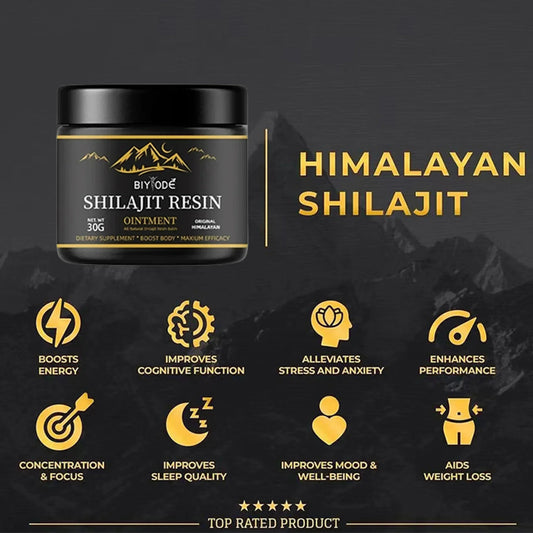 Wholesale 30g 100% Himalayan ORGANIC Shilajit Paste Trace Mineral Supplements Trace Element Supplement Xilaizhi Cream