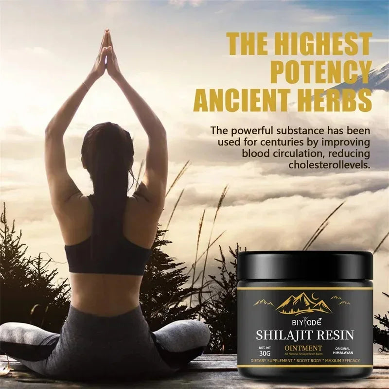 Wholesale 30g 100% Himalayan ORGANIC Shilajit Paste Trace Mineral Supplements Trace Element Supplement Xilaizhi Cream